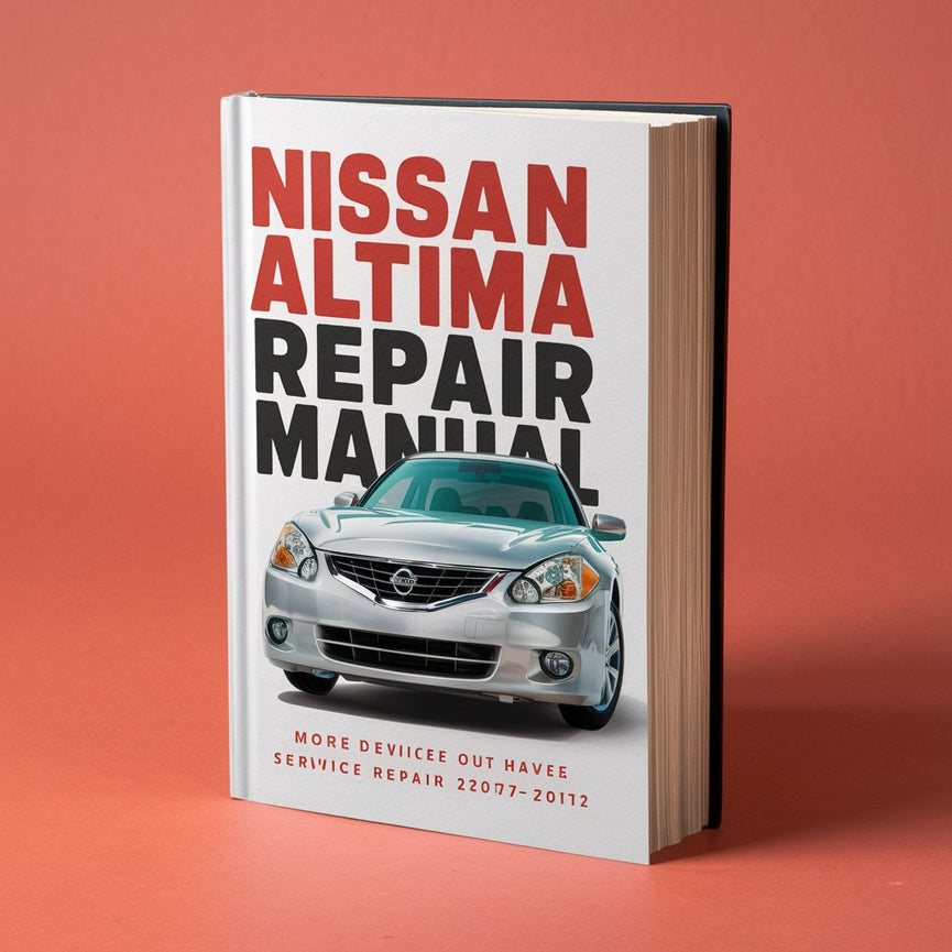 Manual de servicio y reparación del Nissan Altima 2007-2012