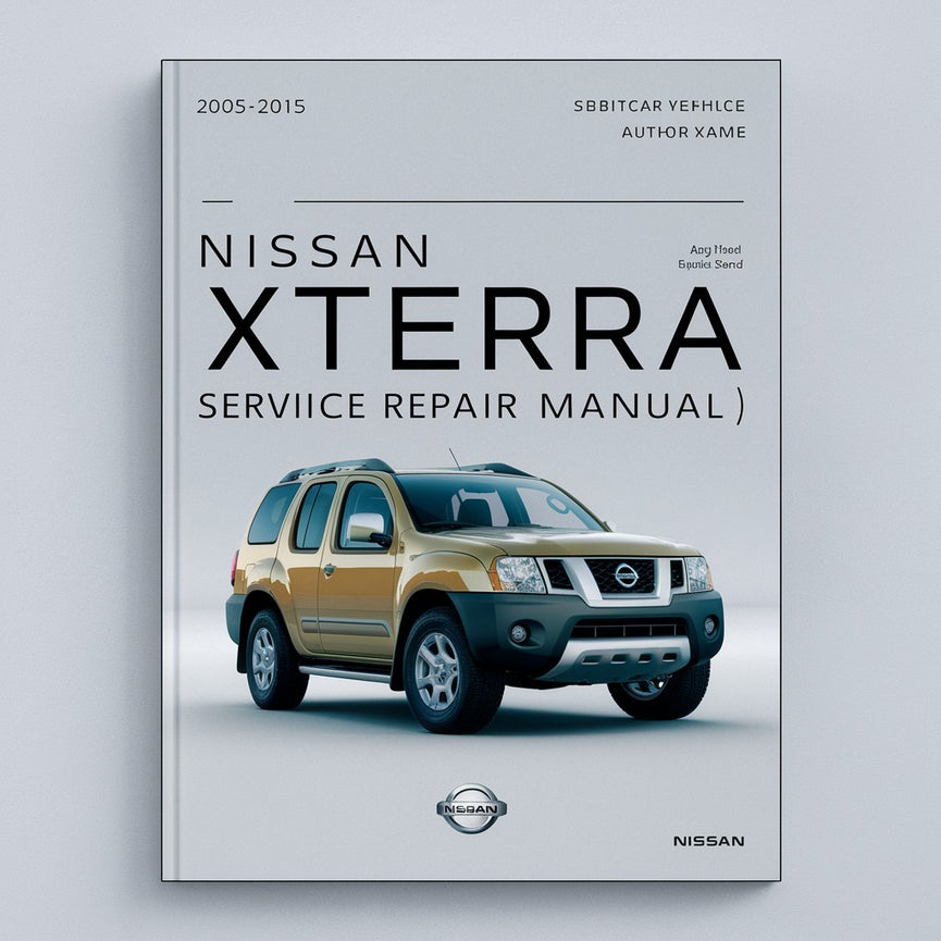 Manual de servicio y reparación del Nissan Xterra 2005-2015