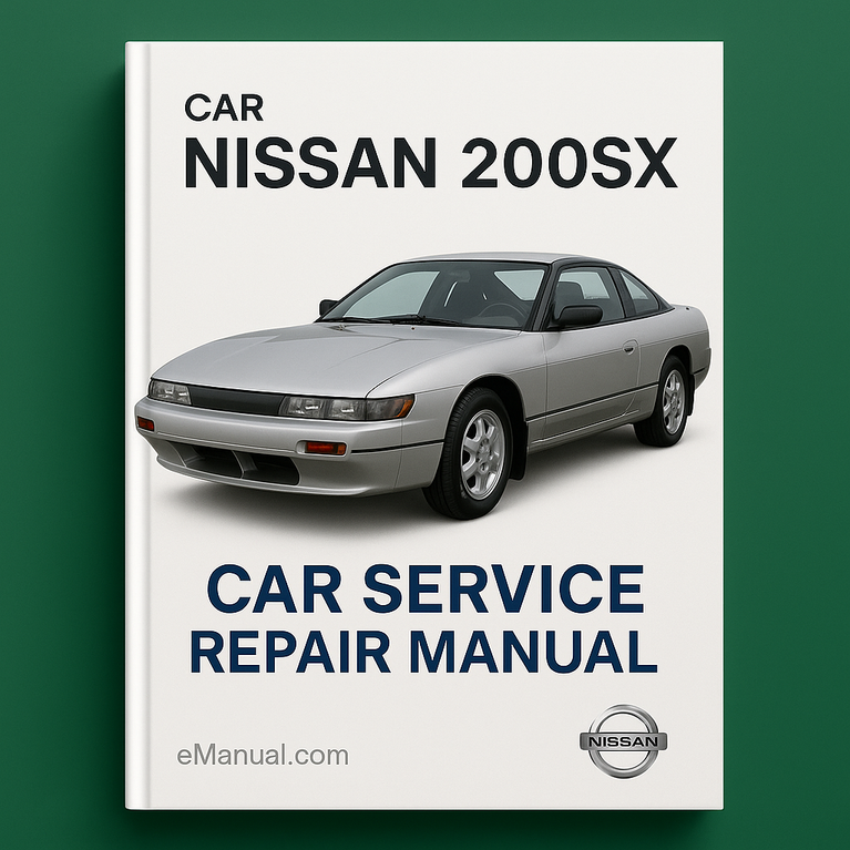 Manual de servicio y reparación del Nissan 200SX