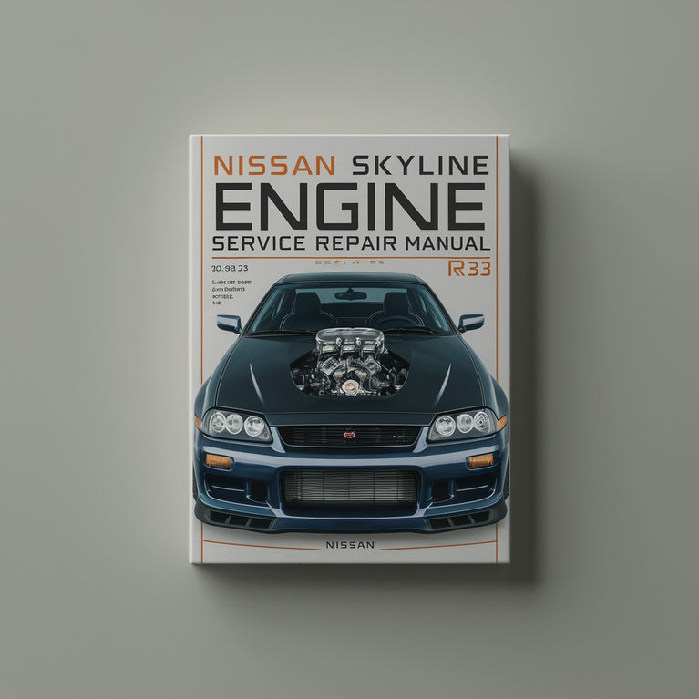 Nissan Skyline R33 Motor-Reparaturhandbuch