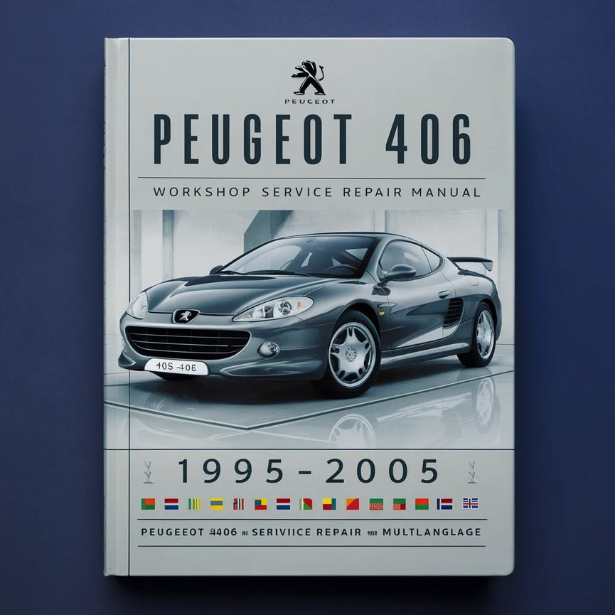 Peugeot 406 – 1995–2005 – Werkstatt-Service-Reparaturhandbuch – mehrsprachig