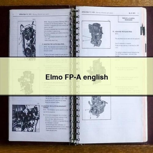 Elmo FP-A english