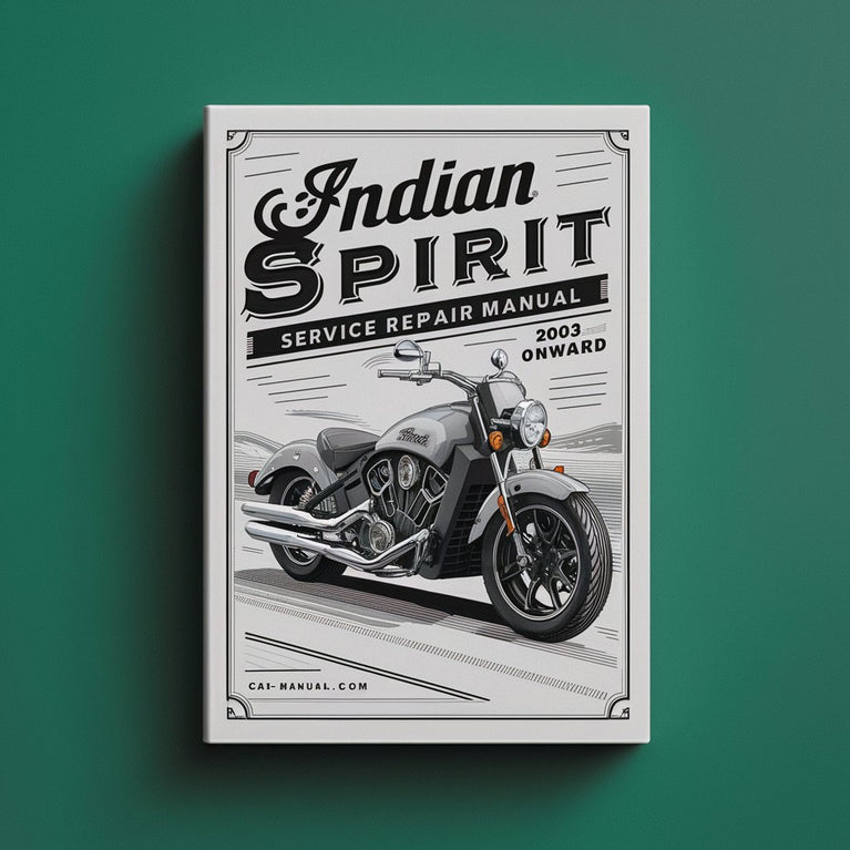 Manual de servicio y reparación del INDIAN SCOUT SPIRIT 2003 en adelante