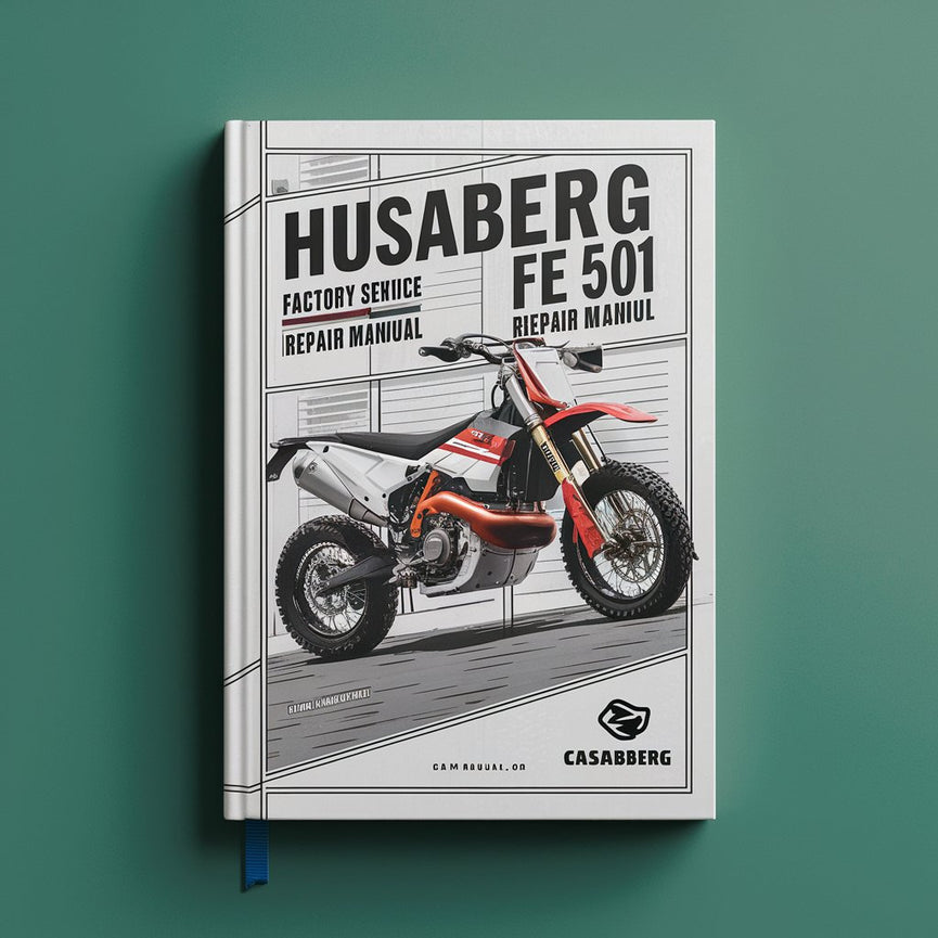 Manual de reparación y servicio de fábrica de Husaberg FE 501 2000-2004