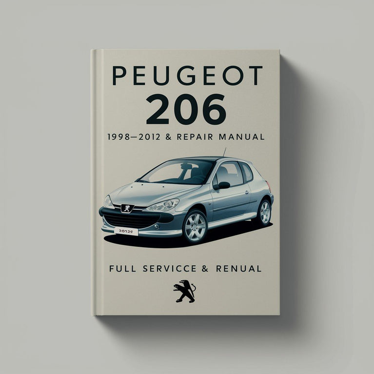 Peugeot 206 1998-2012 Full Service & Repair Manual