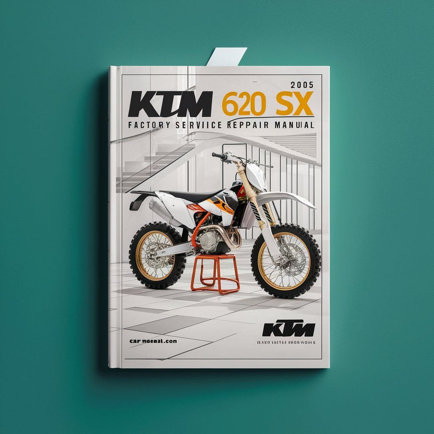 KTM 620 SX 1998-2005 Werks-Service-Reparaturhandbuch