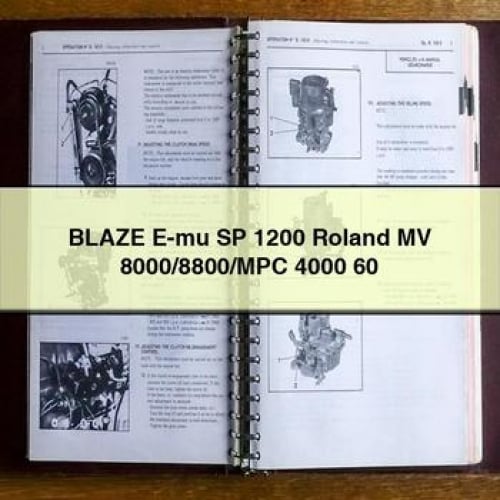 BLAZE E-mu SP 1200 Roland MV 8000/8800/MPC 4000 60