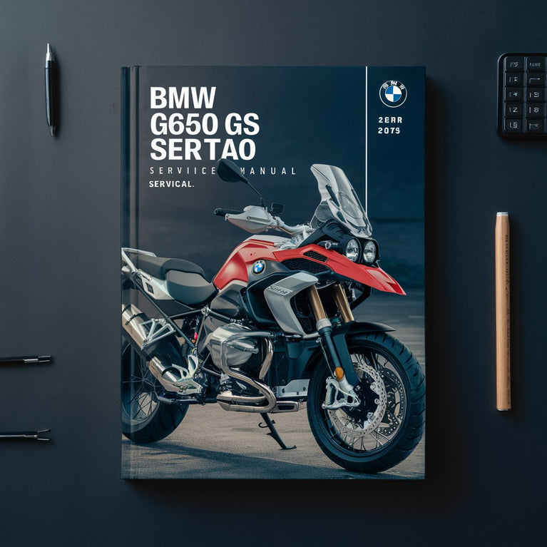 Manual de servicio y reparación de BMW G650 GS SERTAO