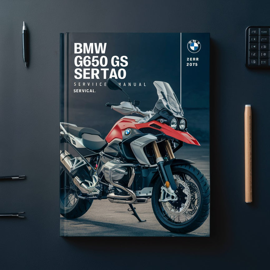 BMW G650 GS SERTAO Service-Reparaturhandbuch