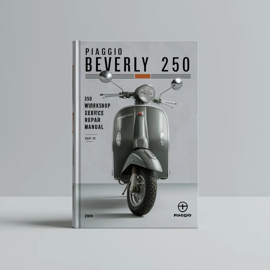 Manual de reparación y servicio del scooter PIAGGIO BEVERLY 250 350