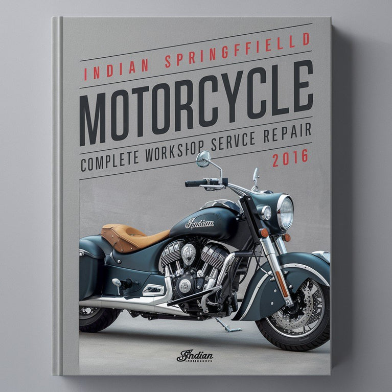 Komplettes Werkstatthandbuch für Indian Springfield-Motorräder 2016