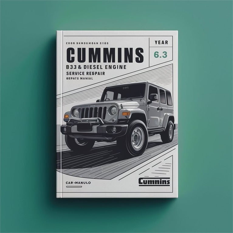 Cummins B3.3 & QSB3.3 Diesel Engine Service Repair Manual PDF