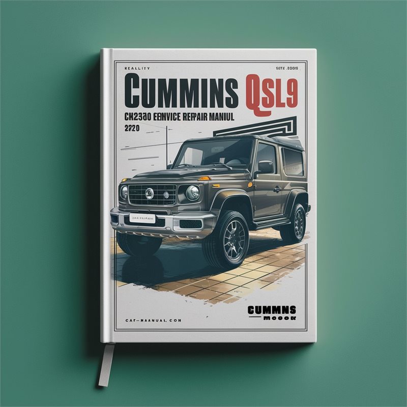 Cummins QS Series QSL9 CM2350 L102 Engine Service Repair Workshop Manual PDF