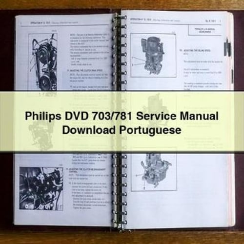 Philips DVD 703/781 Service Manual Download Portuguese PDF