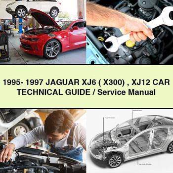 1995- 1997 JAGUAR XJ6 ( X300) XJ12 CAR Technisches Handbuch/Service-Reparaturhandbuch