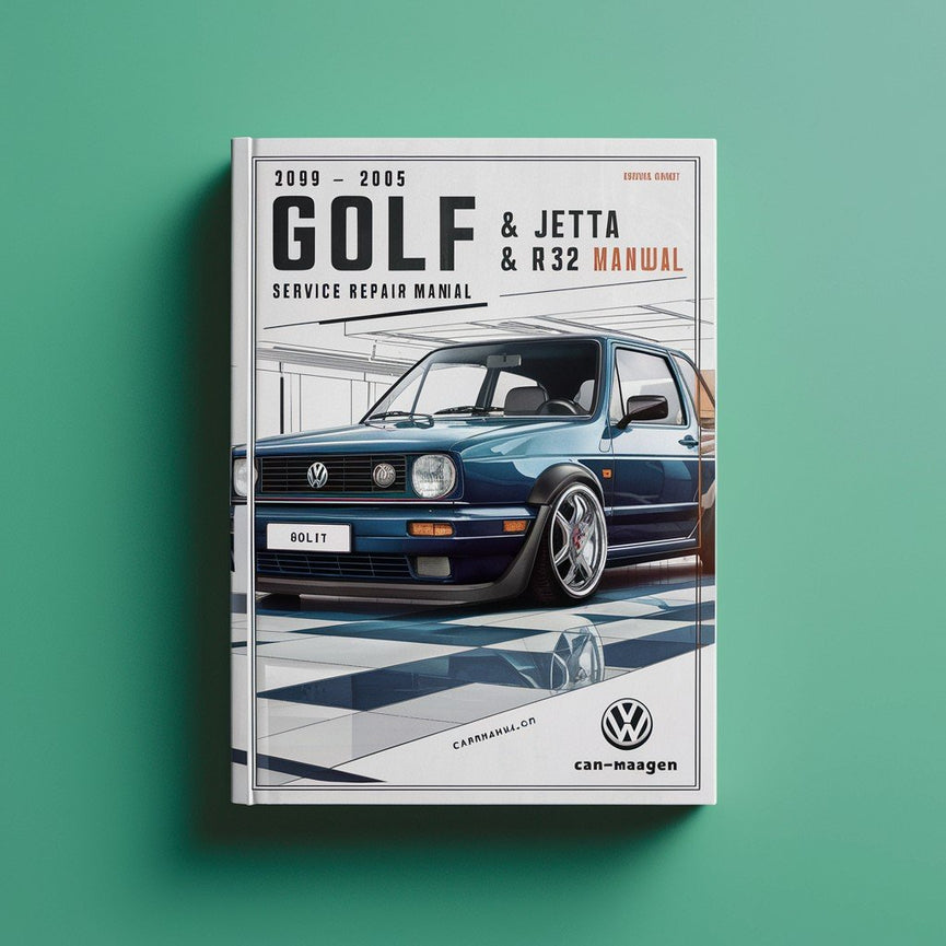 Manual de servicio y reparación de Volkswagen Golf, Jetta y R32 1999-2005