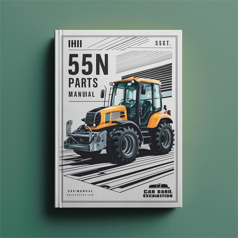 IHI 55N Parts Mini Excavator Catalog PDF
