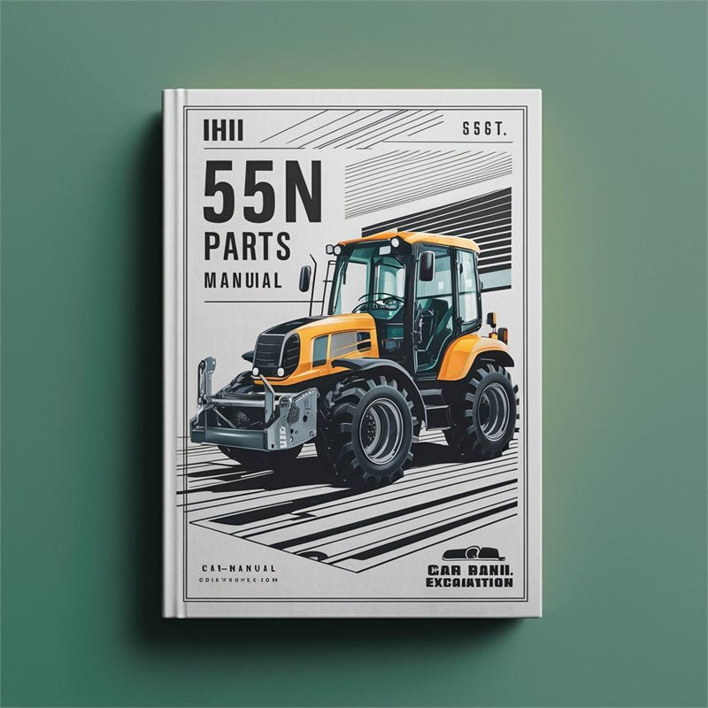 IHI 55N Parts Mini Excavator Catalog PDF