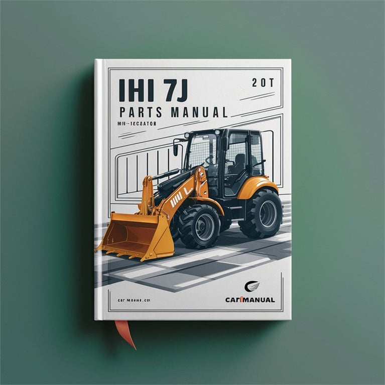IHI 7J Parts Mini Excavator Catalog PDF