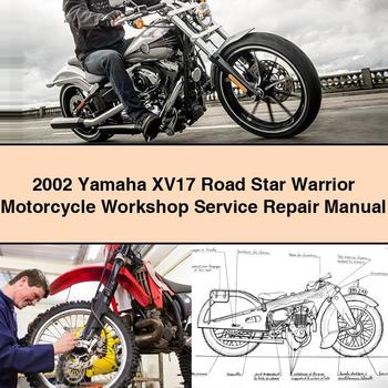 Manual de reparación y servicio del taller de motocicletas Yamaha XV17 Road Star Warrior 2002