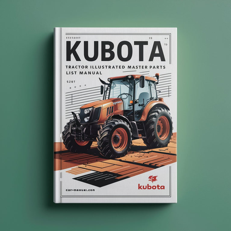 Kubota L2900DT Tractor Illustrated Master Parts List Manual PDF Download