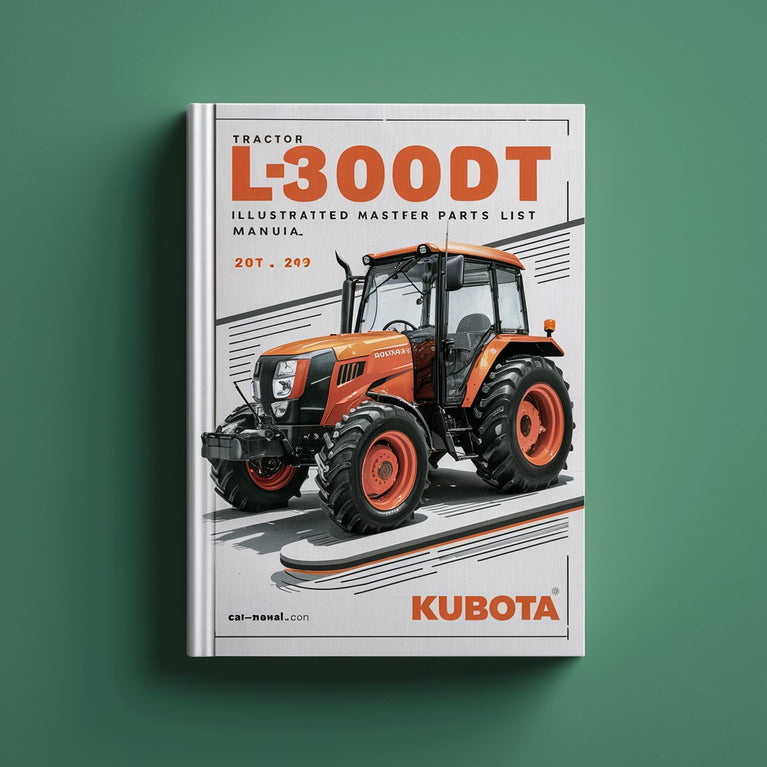 Kubota L3000DT Tractor Illustrated Master Parts List Manual PDF Download