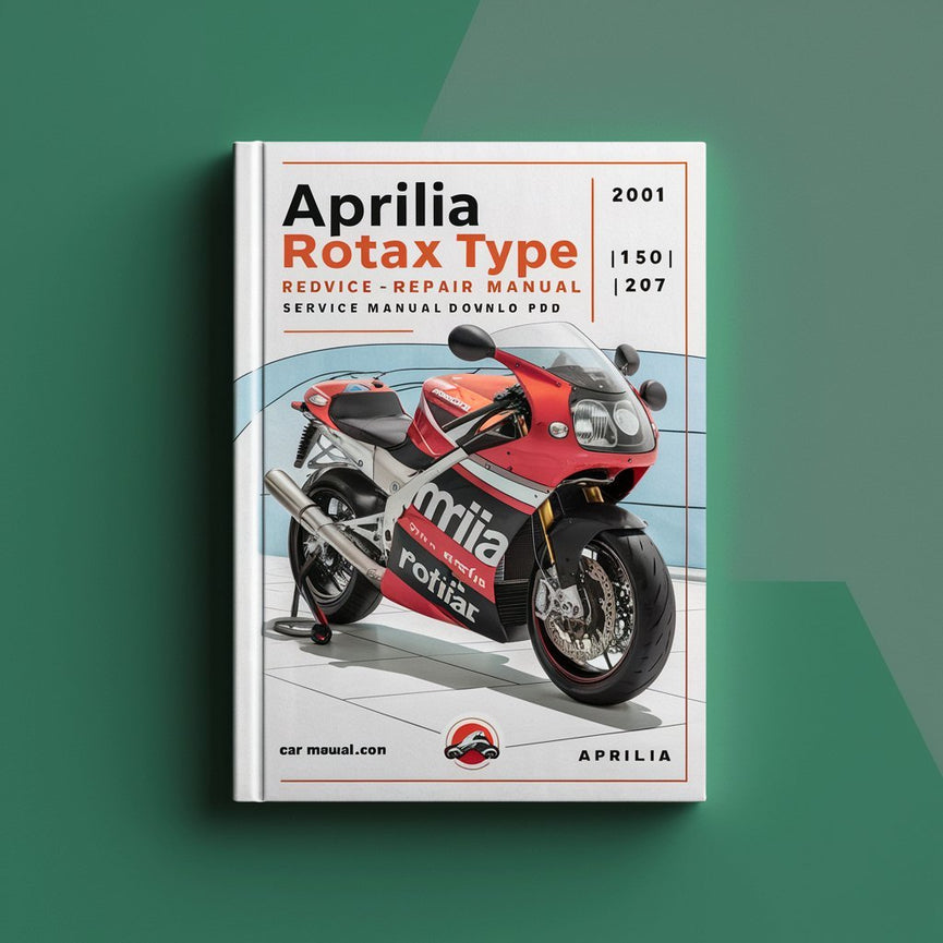 Aprilia Rotax Motortyp 120/154/177 2001 Werkstatthandbuch/Reparaturhandbuch/Servicehandbuch herunterladen