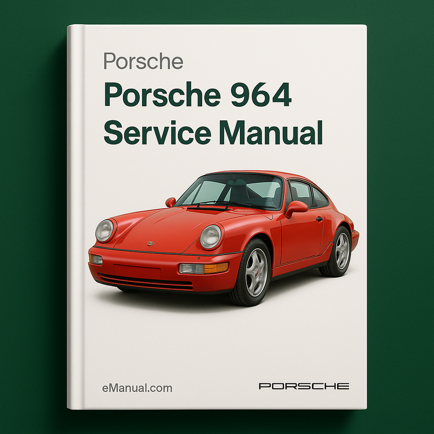 Porsche 964 Service Manual/Repair Manual