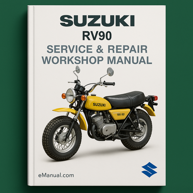 Suzuki RV90 RV 90 Service Repair Workshop Manual