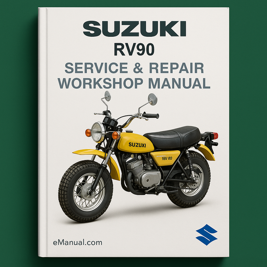 Suzuki RV90 RV 90 Service Repair Workshop Manual