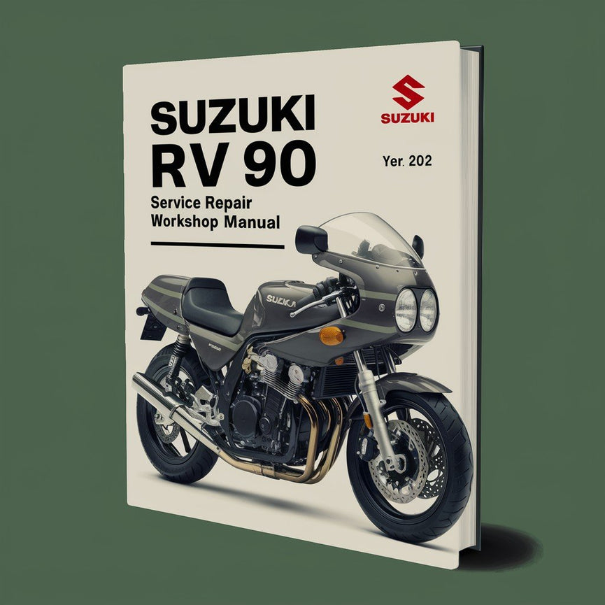 Manual de taller y reparación de la Suzuki RV90 RV 90