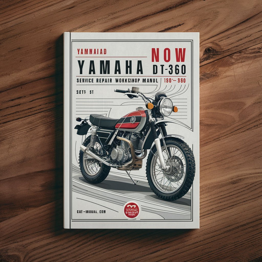 Manual de taller y reparación de Yamaha DT250 DT360 DT-250-360