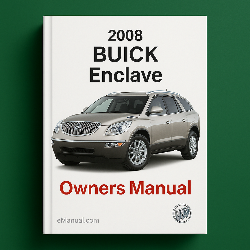Manual del propietario del BUICK Enclave 2008