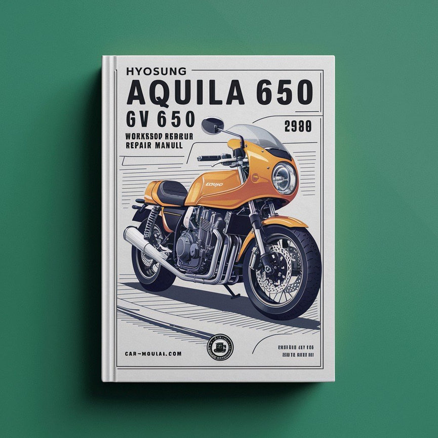 Manual de taller y reparación de la Hyosung Aquila 650 GV650