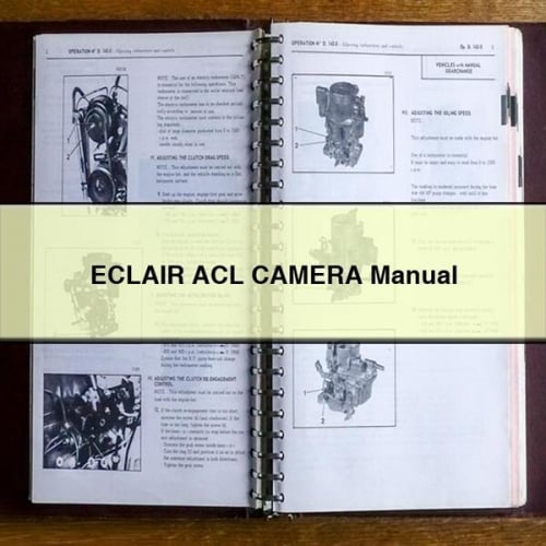 ECLAIR ACL CAMERA Manual PDF Download