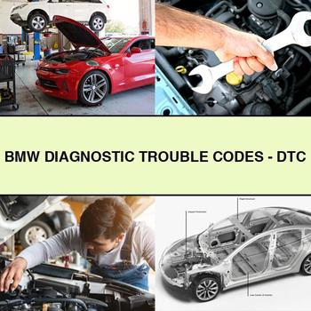 CÓDIGOS DE DIAGNÓSTICO DE PROBLEMAS DE BMW - DTC