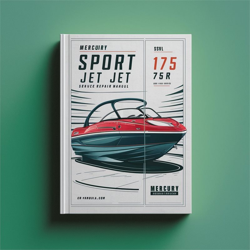 Mercury Sport JET 175 175XR Service Repair Workshop Manual PDF