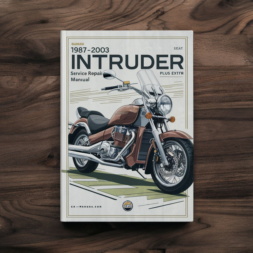 Manual de servicio y reparación de Suzuki VS1400 Intruder 1987-2003 MÁS EXTRA