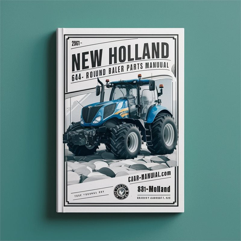 New Holland NH 644 Round Baler Parts 86606704 Catalog PDF