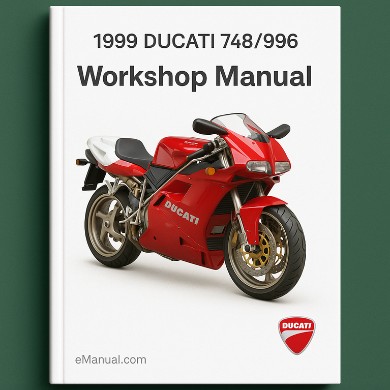 1999 Ducati 748/996 Werkstatthandbuch/Reparaturhandbuch/Servicehandbuch