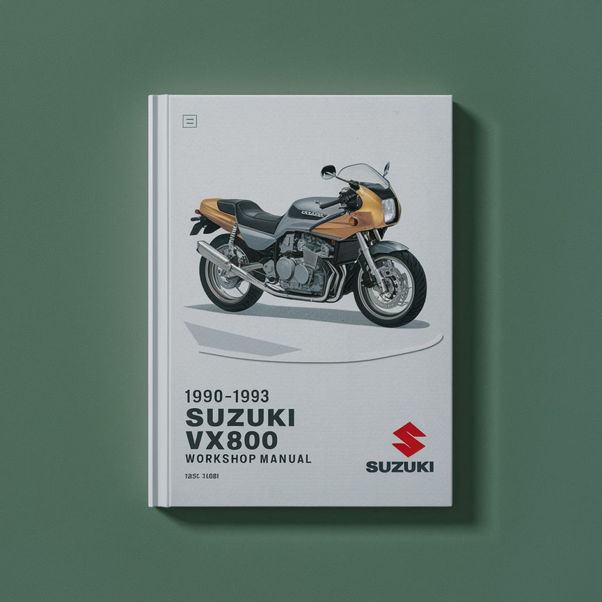 Manual de taller/manual de reparación/manual de servicio de Suzuki VX800 (LMNP) 1990-1993