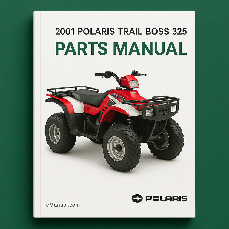 2001 Polaris Trail Boss 325 Parts Manual
