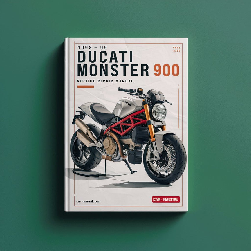 Manual de servicio y reparación de la Ducati Monster 900 1993-99