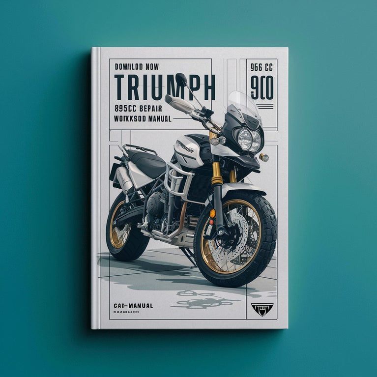 Manual de taller y reparación de servicio de Triumph Tiger 900 885cc 99 00