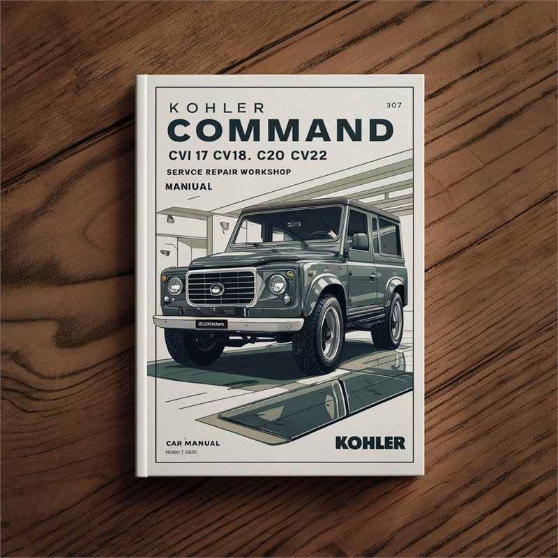 Kohler Command Pro Models CV17 CV18 CV20 CV22 Service Repair Workshop Manual PDF