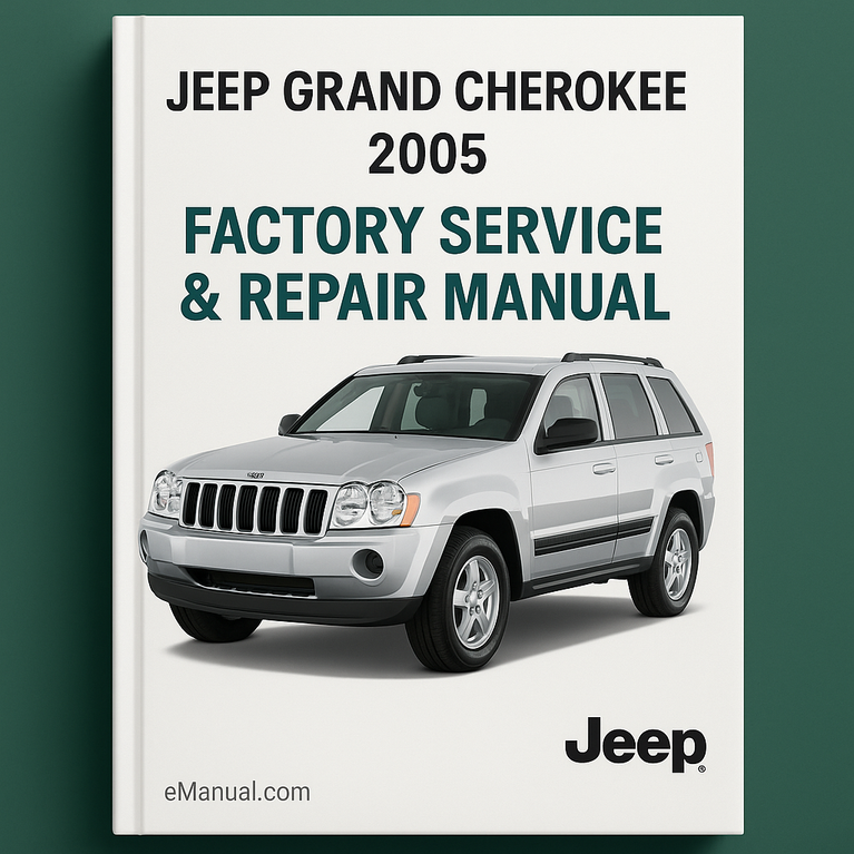 Manual de reparación y servicio de fábrica del Jeep Grand Cherokee 2005