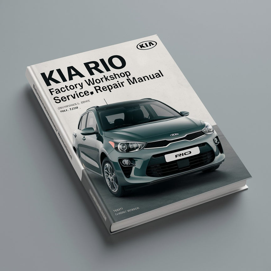 Manual de reparación y servicio del taller de fábrica de KIA RIO