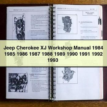 Jeep Cherokee XJ Workshop Manual 1984 1985 1986 1987 1988 1989 1990 1991 1992 1993