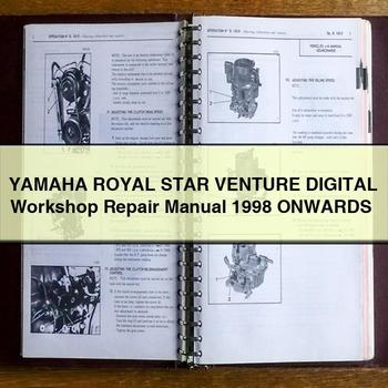 Manual de reparación de taller digital Yamaha ROYAL STAR Venture 1998 EN ADELANTE