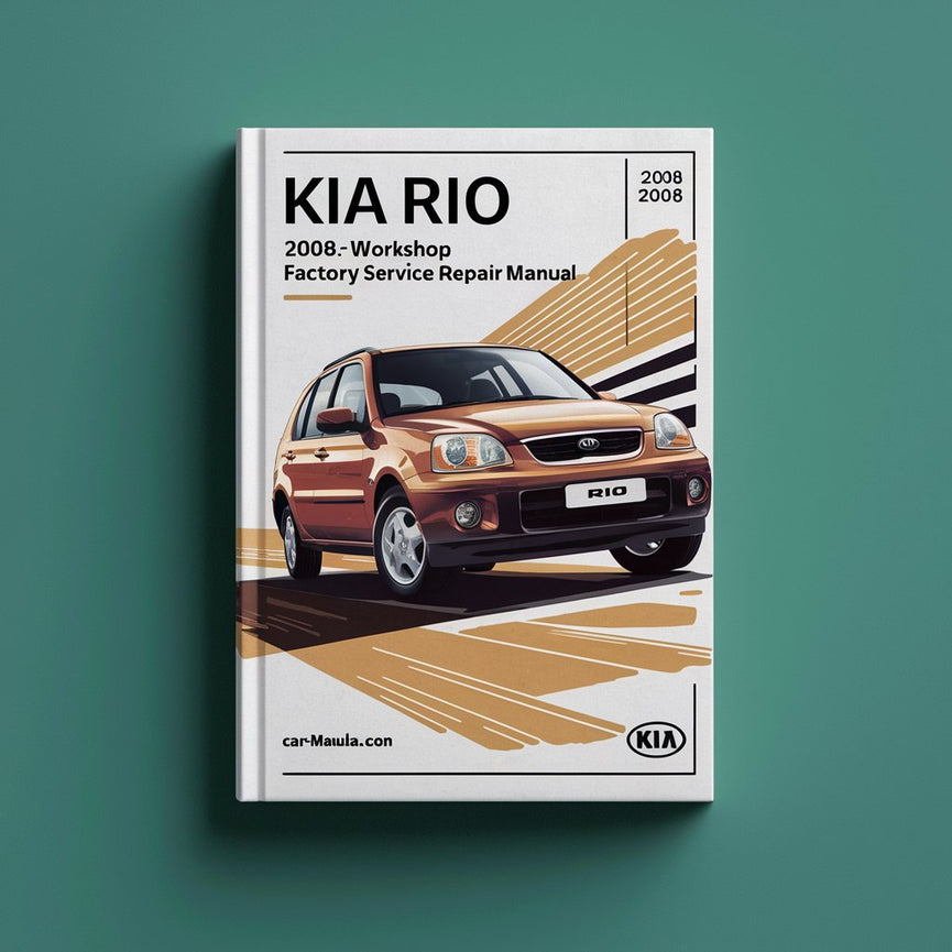 Manual de reparación y servicio de taller de Kia RIO 2006-2008